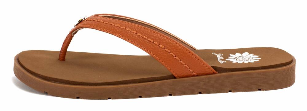 NEW YELLOWBOX women's fallen slide sandal in tan